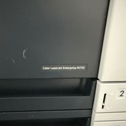 HP Color Laserjet Enterprise M750n (D3L08A) Paper Usage 26,914 With Original HP Toner