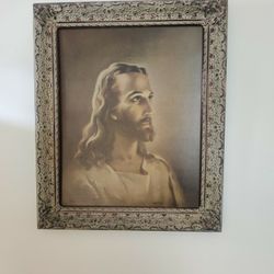 Beautifully Framed Jesus Artwork