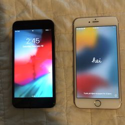 iphone 6s plus and iPhone 7 Plus 256gb Both For Parts 