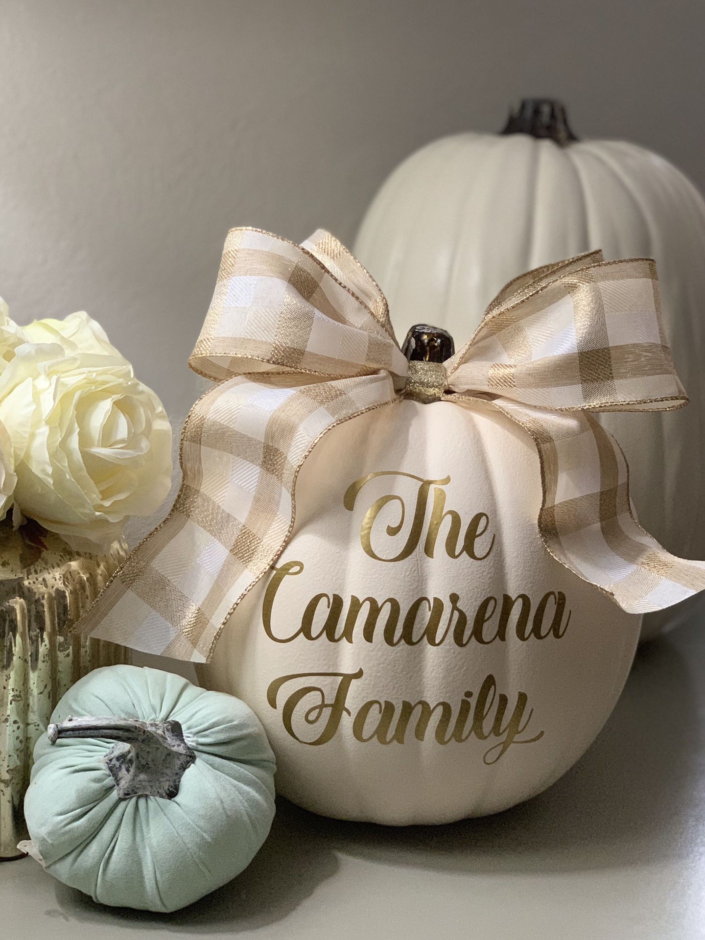 Halloween Decor - Customizable Pumpkin