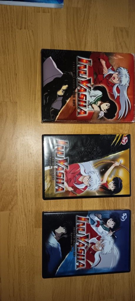Inuyasha Season 1, 2 and 3