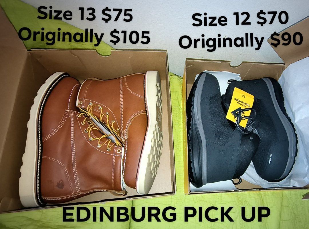 New Work Boots Just Arrived (Read Below)