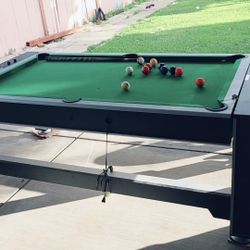 Pool Table N Hockey N Pinpon Balls