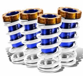 4PCS Suspension Coilover Sleeves Spring Kit 88-00 Civic / 93-97 Civic Del Sol / 88-91 Integra