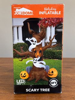 Joiedomi 8ft Halloween Inflatable Scary Tree