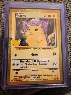 Pikachu 30th anniversary