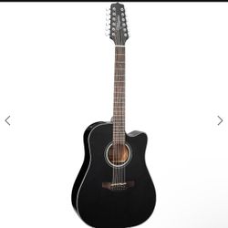 12 String Blk Takamine