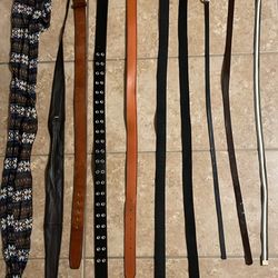 Assorted Belts Collection