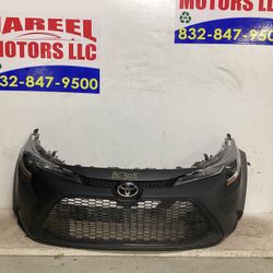 2023 2024 2025 TOYOTA COROLLA FRONT  COMPLETE W/RADAR AND HEADLIGHT 