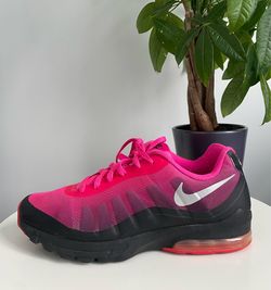 Women Size 11 Nike Air Max Invigor Print Black Pink Flash Shoes