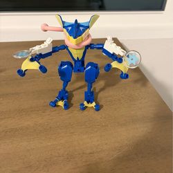 Mega Construx Pokémon Greninja Figure Rare Set GFV84 Used Condition