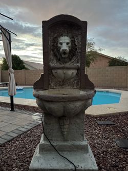Outdoor fountain