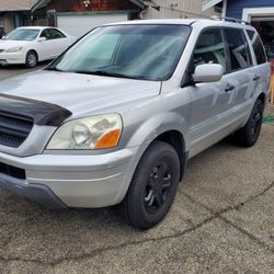 2004 Honda Pilot Silver