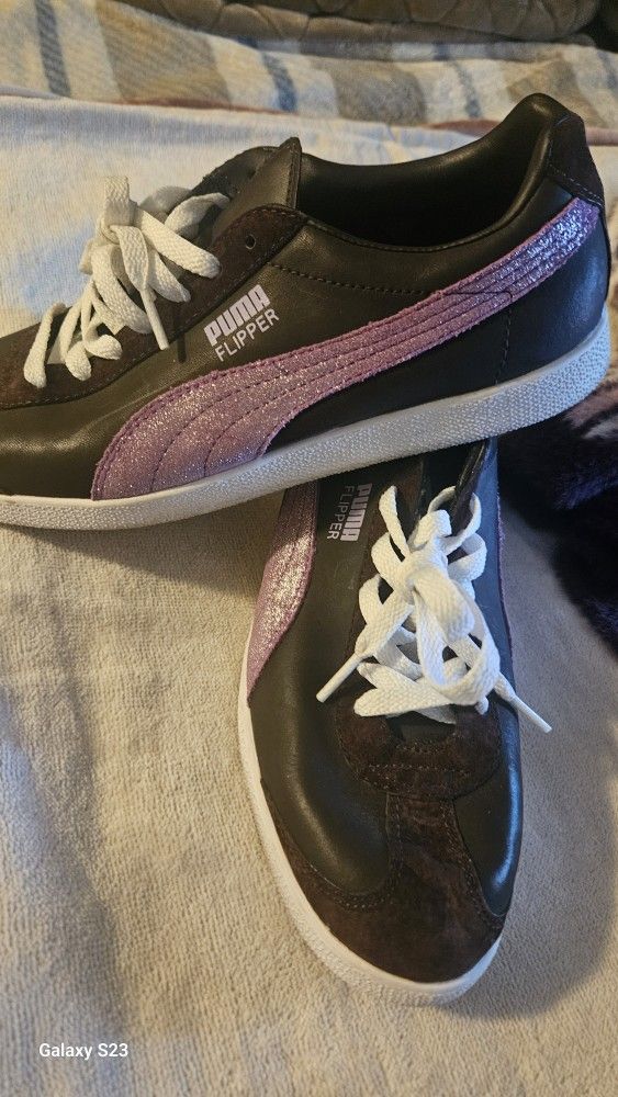 Suéter Corto Y Tenis Puma 