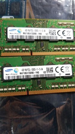 Laptop Memory