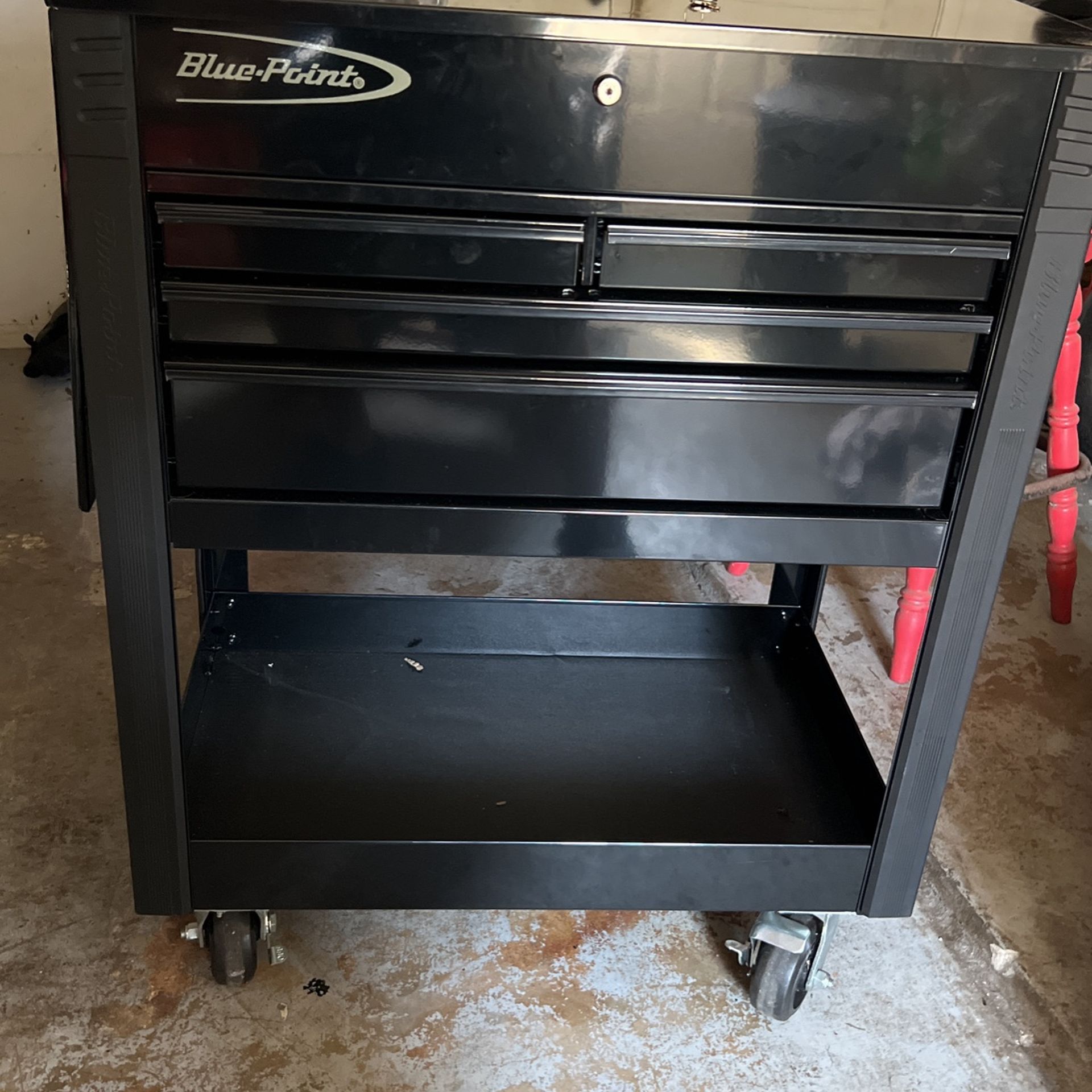 Snap On Black Stainless Steel Tool Box