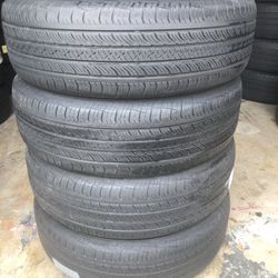 215/65/r17 Continental ALL FOUR (4) TIRES