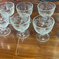 Princess House Fruit Cups Fantasia Pattern (9)