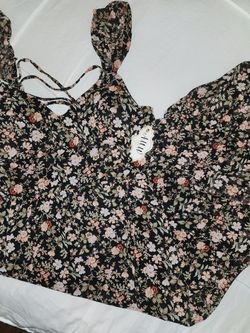 Black Floral Dress