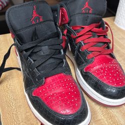 Air Jordan’s Black And Red 