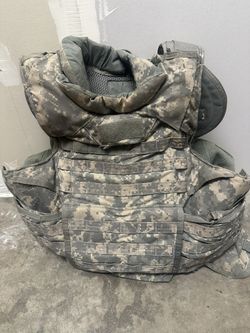 Vest With Kevlar Plates