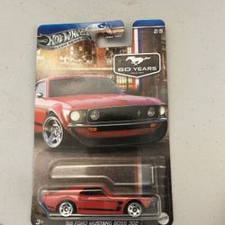 Hot Wheels Silver Series 60 Years 69’ Ford Mustang BOSS 302