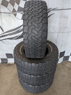 LT 285/65r18 BFG BF Goodrich All Terrain T/A K02 Load "E" Tires