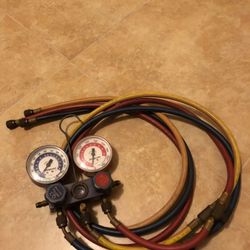 Snap On AC manifold set