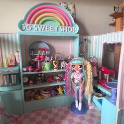 GG sweetshop With Lol Omg Candy Doll + La Dee Da Doll