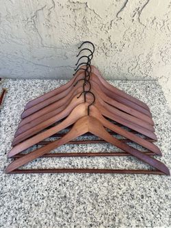 Wooden Clothes Hangers (7 packs)