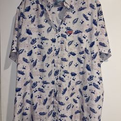 Dixxon Men’s Xl Motor Boatin Shirt 