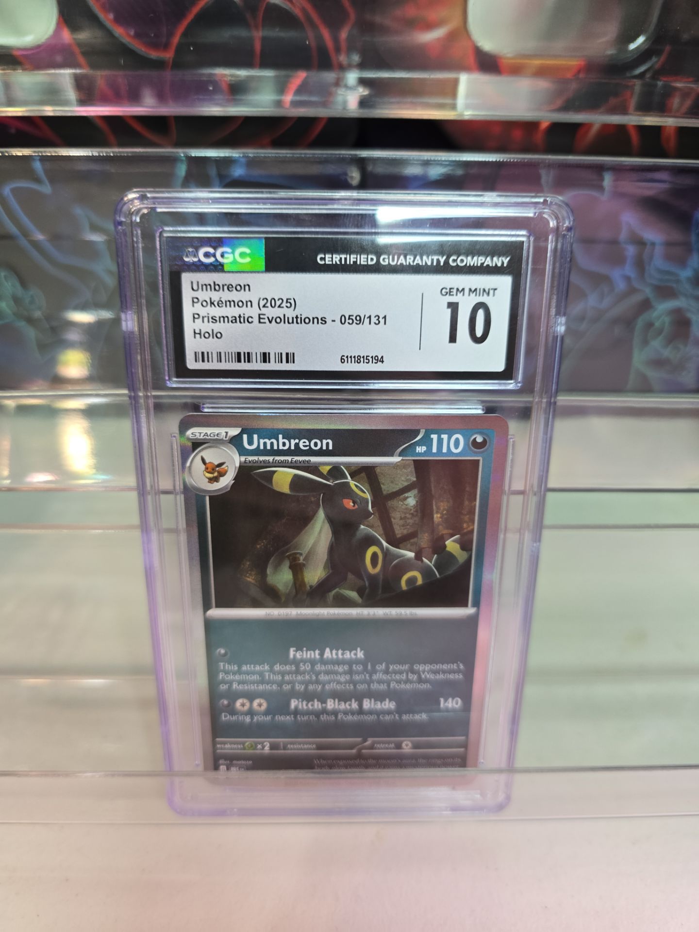 CGC 10- Umbreon holo
