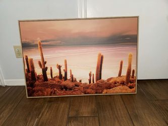 Coastal Cactus Landscape" by Karen Mandau