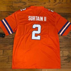 $40 Orange Or Navy Denver Broncos Patrick Surtain II stitch jersey Or Nix Or Bonitto