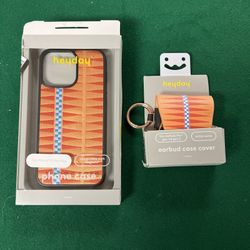 iPhone 15 Pro Max Phone Case And Earbuds Case