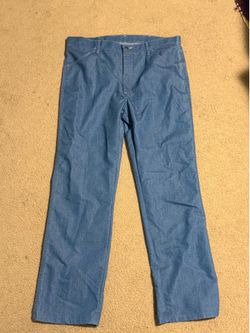 Vintage Wrangler Blue Jeans 40 x 34