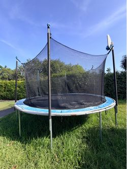 Trampoline, kids, patio, work out
