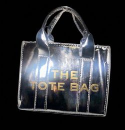 The Tote Bag Silver Mini