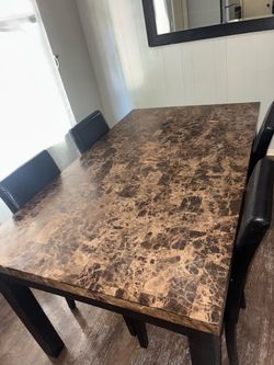 Kitchen table with chairs