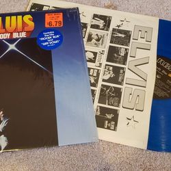 Elvis Presley Moody Blue vinyl record AQL1-2428 RCA Victo

