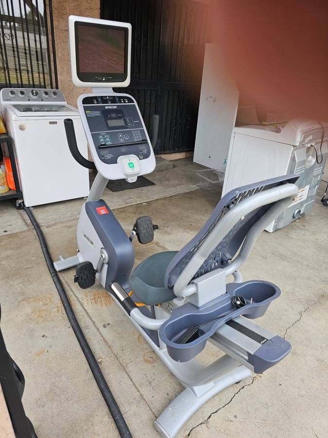 Precor Bike Elliptical Machine w/ Cardio Theater - $180