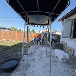 T-Top for open fisherman boat