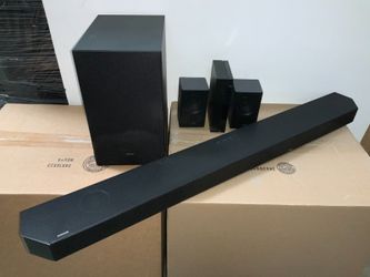 Samsung - HW-Q750B 5.1.2ch Soundbar with Wireless Dolby Atmos / DTS:X - "READ"