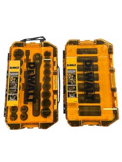 DEWALT SOCKET SET STANDARD METRIC #32562