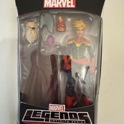 Marvel Legends Infinite Series Maidens Of Might BAF All Father Captain Marvel