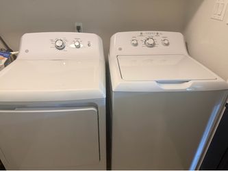 GE Electric Washer and Dryer