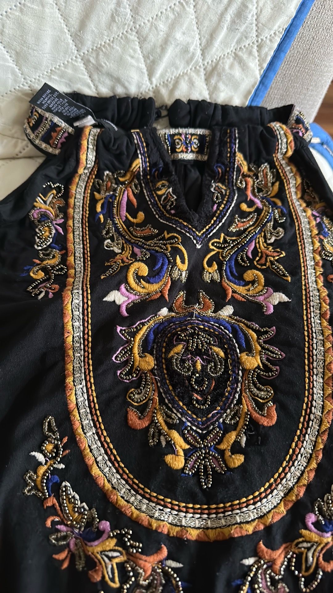 Size Large. Beautifully embroidered Top