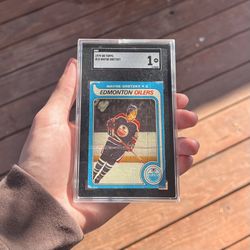 1979-80 TOPPS Hockey #18 Wayne Gretzky Rookie Card