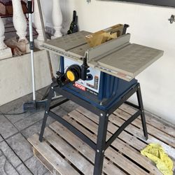 Ryobi Table Saw On Stand 