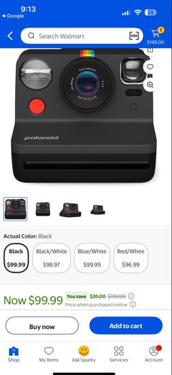 Brand New Polaroid Now Instant Camera